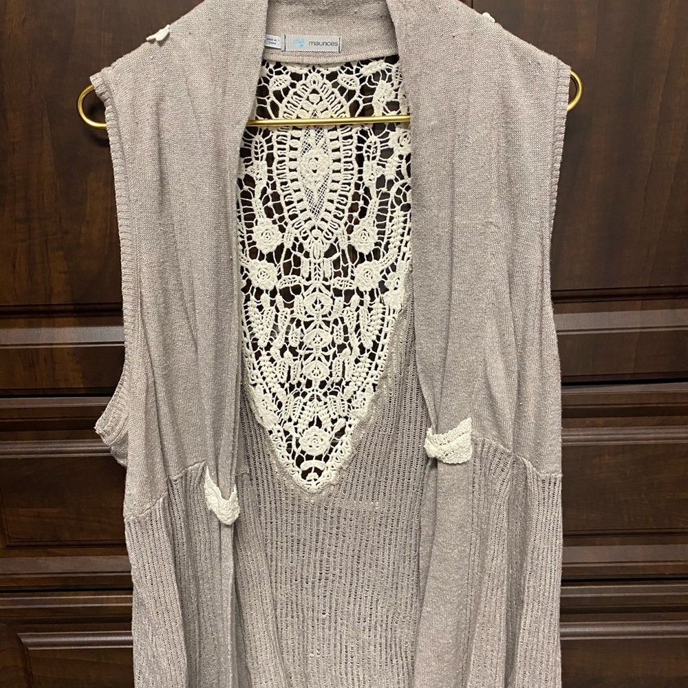 Maurice Lace Vest